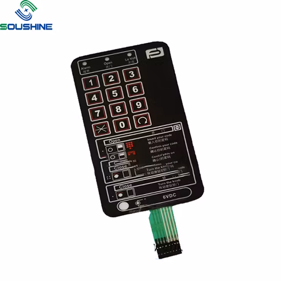 Custom 4*4 Matrix Keyboard Array Module 16 Key Membrane Switch 4*4 Control Microprocessor